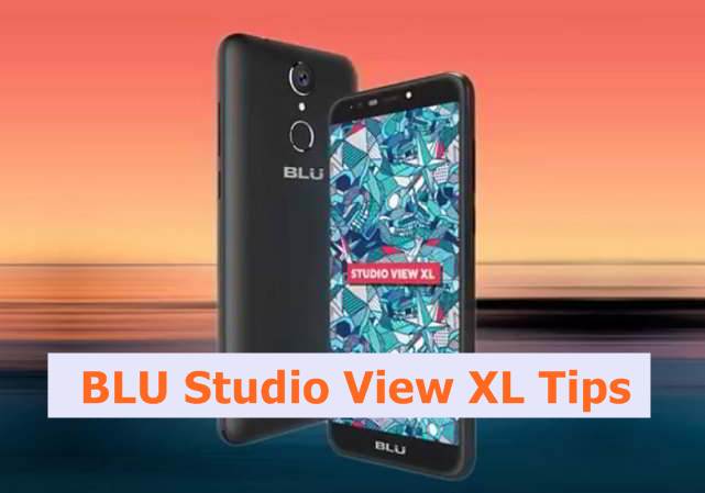 BLU Studio View XL tips