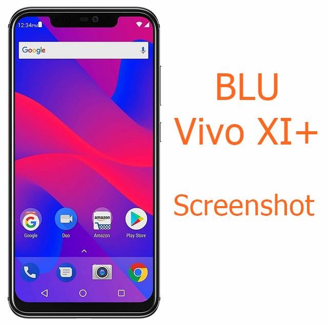 Screenshot on BLU Vivo XI+