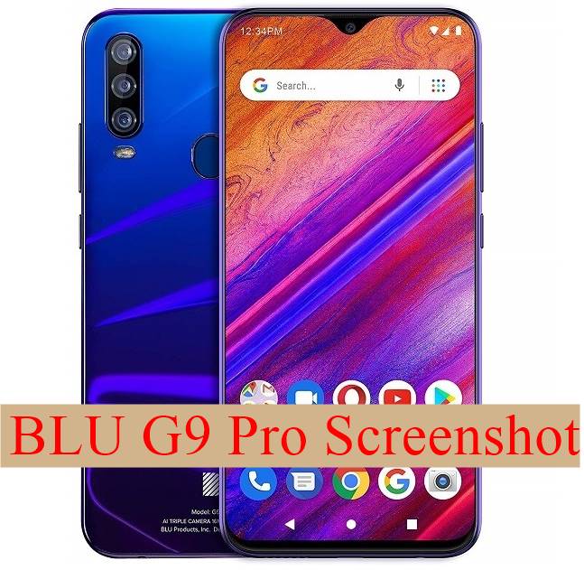 How to take screenshot on BLU G9 Pro | BLU G9 Pro screenshot
