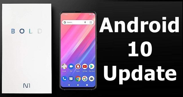 Bold N1 Android 10 update