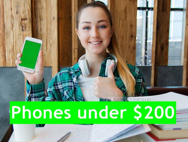 Smartphone under 200 Dollars Unlocked
