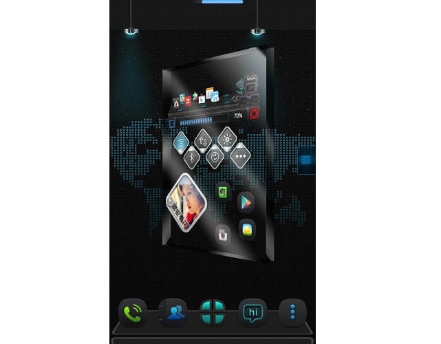 4D Launcher for Android apps