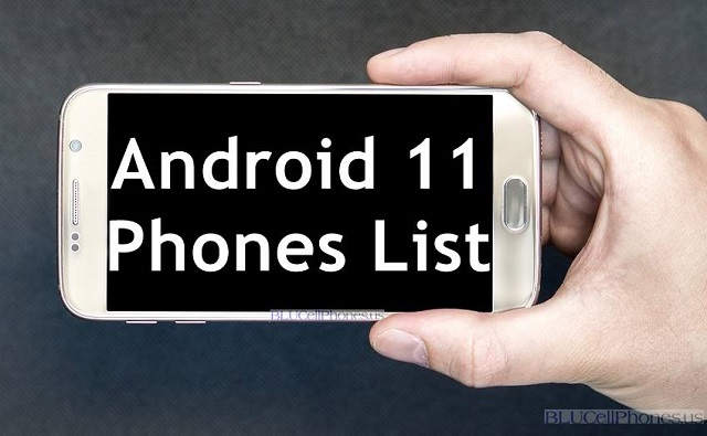 Android 11 phones list