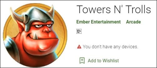 Towers N Trolls for android