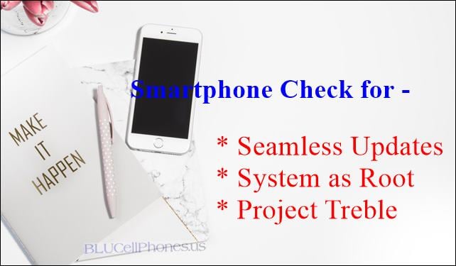 Smartphone seamless updates support