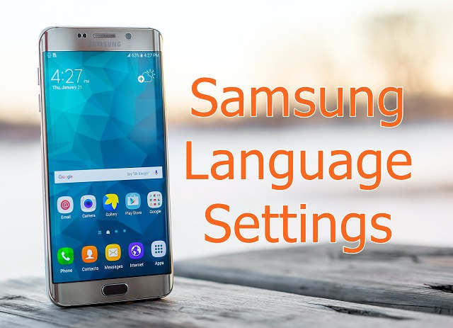 Samsung Language Settings