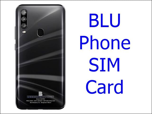 BLU Phone SIM Card; supported networks, bands