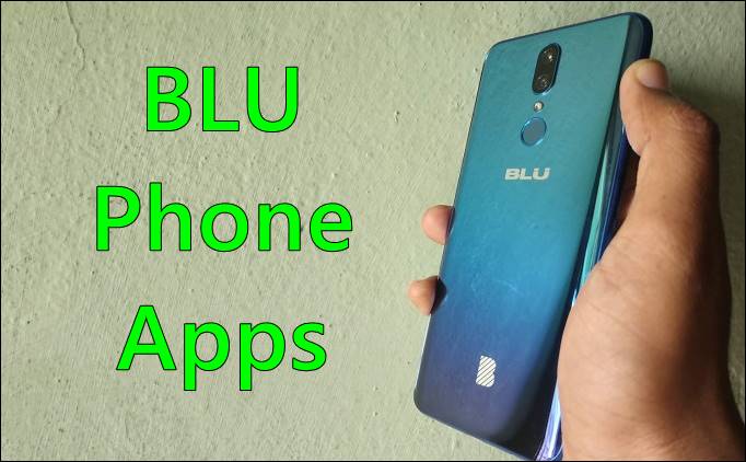 BLU Phone apps