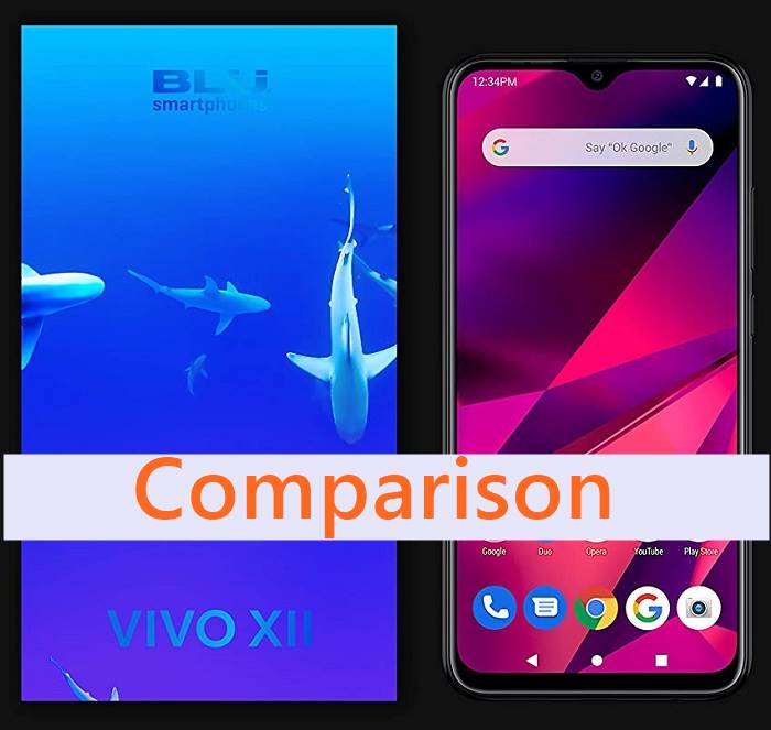 BLU Vivo XII comparison