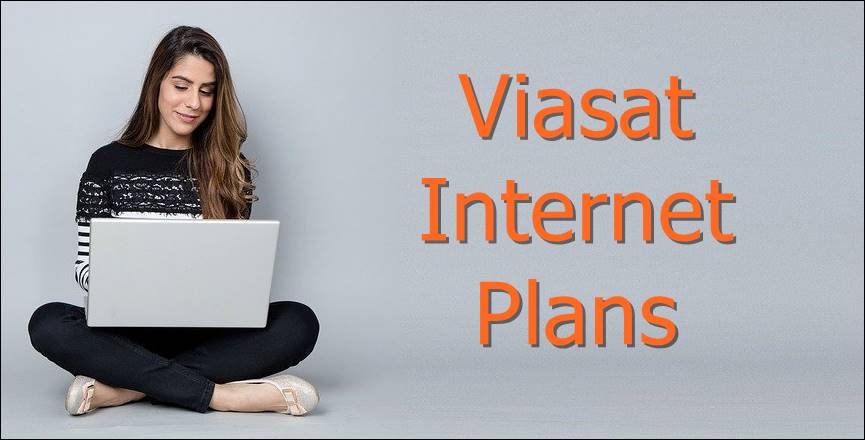girl checking out Viasat Satellite Internet Plans