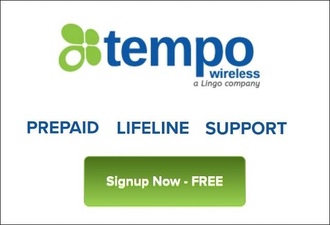 Tempo Wireless phones, plans apn lifeline