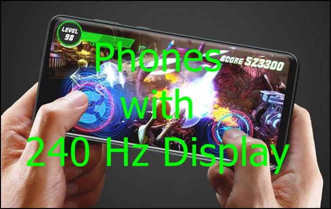 240 Hz Phone to be Next Trend in Mobile Gaming