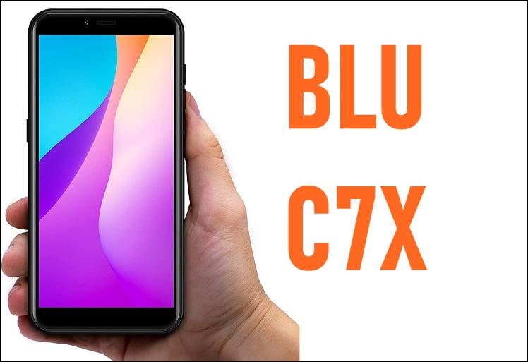 BLU C7X mobile phone