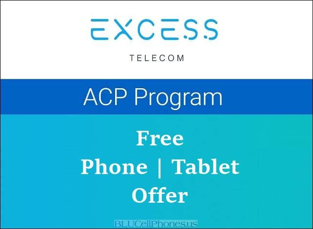 Excess Telecom tablet free phone