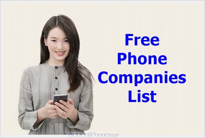 A girl browsing through Government Phone Companies List statewise