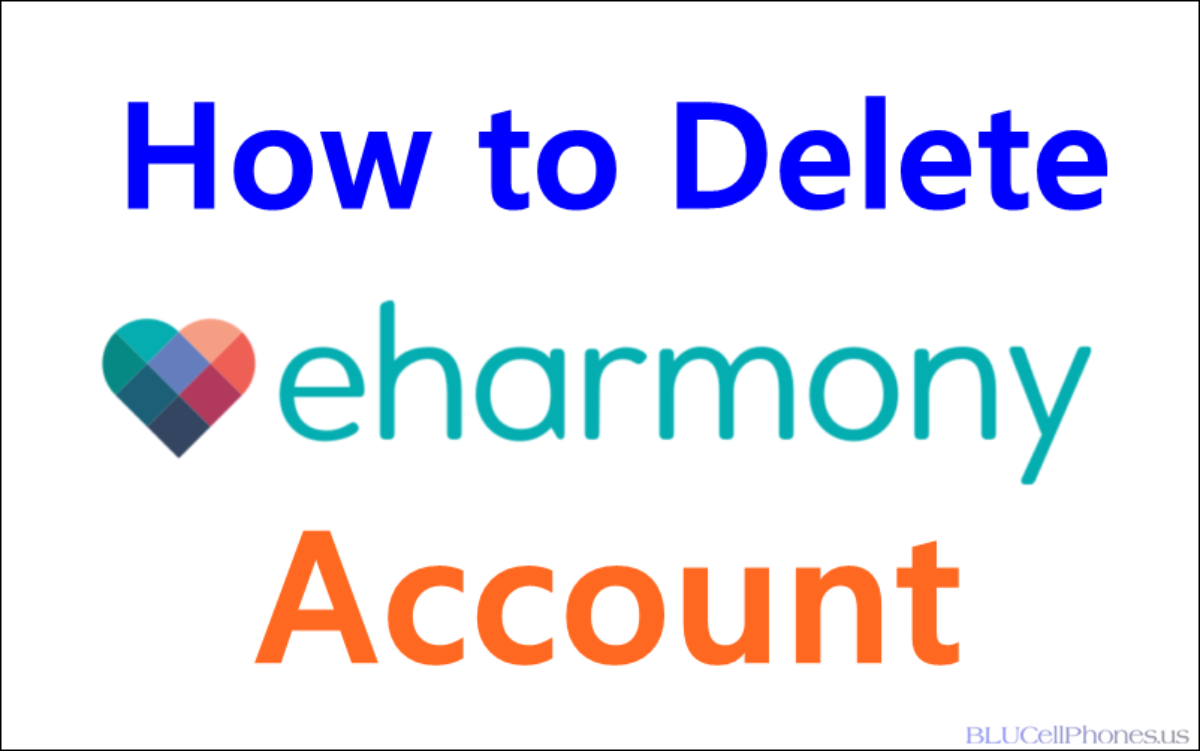 how to delete eHarmony account ID profile
